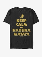 Lion King Keep Calm and Hakuna Matata T-Shirt