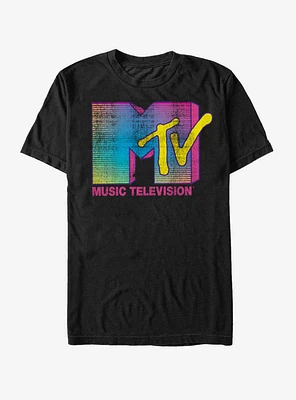 MTV Stripe Logo T-Shirt