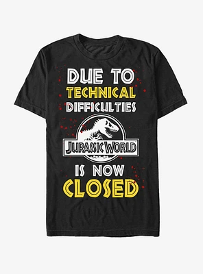 Jurassic World Technical Difficulties T-Shirt