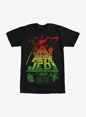 Star Wars Title Collage T-Shirt