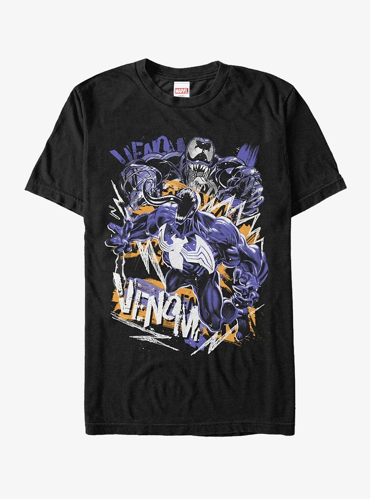 Marvel Venom Graffiti T-Shirt