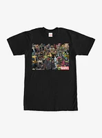 Marvel Villain Collage T-Shirt