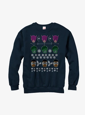 Marvel Avengers Ugly Christmas Sweater Sweatshirt