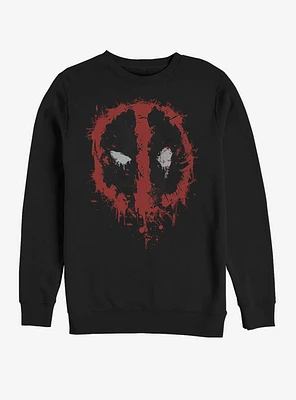 Marvel Deadpool Splatter Icon Sweatshirt