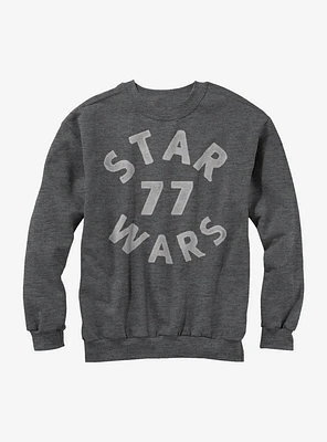 Star Wars Distressed 1977 Logo Sweatshirt