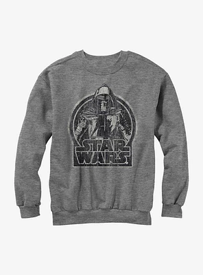 Star Wars Kylo Ren Classic Distressed Sweatshirt
