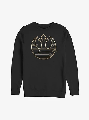 Star Wars Rebel Logo Streak Sweatshirt