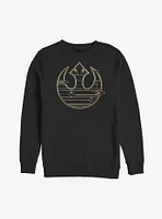 Star Wars Rebel Logo Streak Sweatshirt