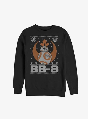 Star Wars Ugly Christmas BB-8 Snow Sweatshirt