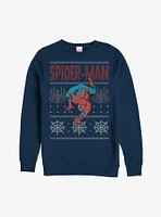 Marvel Ugly Christmas Sweater Spider-Man Crawl Sweatshirt