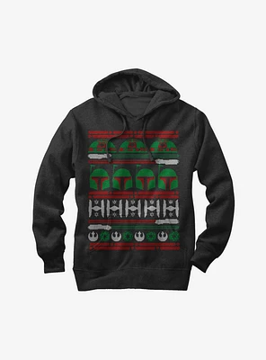 Star Wars Boba Fett Ugly Christmas Sweater Hoodie