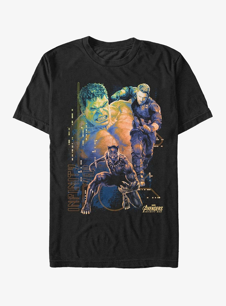 Marvel Avengers: Infinity War Heroes T-Shirt