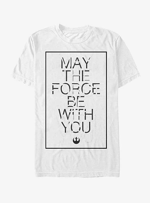 Star Wars Force With You Block T-Shirt