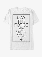 Star Wars Force With You Block T-Shirt