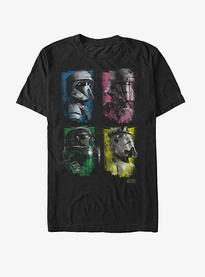 Star Wars Galactic Defense Trooper Square T-Shirt