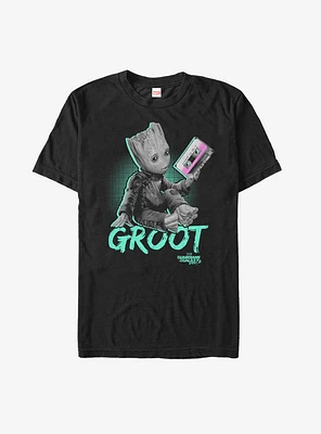Marvel Guardians of Galaxy Vol. 2 Groot Mix Tape T-Shirt