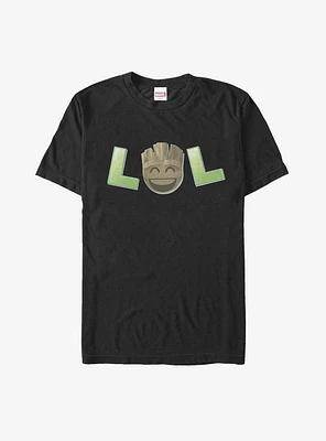 Marvel Guardians of the Galaxy Groot LOL Emoji T-Shirt