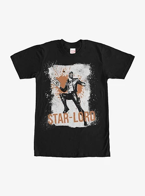 Marvel Guardians of the Galaxy Star-Lord Splatter T-Shirt