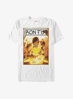 Marvel Iron Fist Flames T-Shirt
