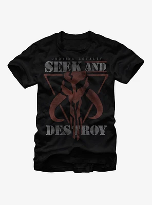 Star Wars Mandalore Seek and Destroy T-Shirt