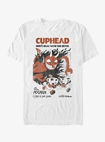 Cuphead Retro Deal With The Devil Poster T-Shirt