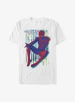 Marvel Spider-Man Homecoming Artistic Print T-Shirt