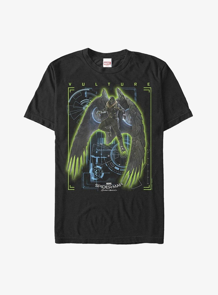 Marvel Spider-Man Homecoming Vulture Schematics T-Shirt