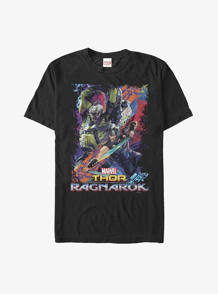 Marvel Thor: Ragnarok Hulk Color Frame T-Shirt