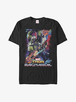 Marvel Thor: Ragnarok Hulk Color Frame T-Shirt