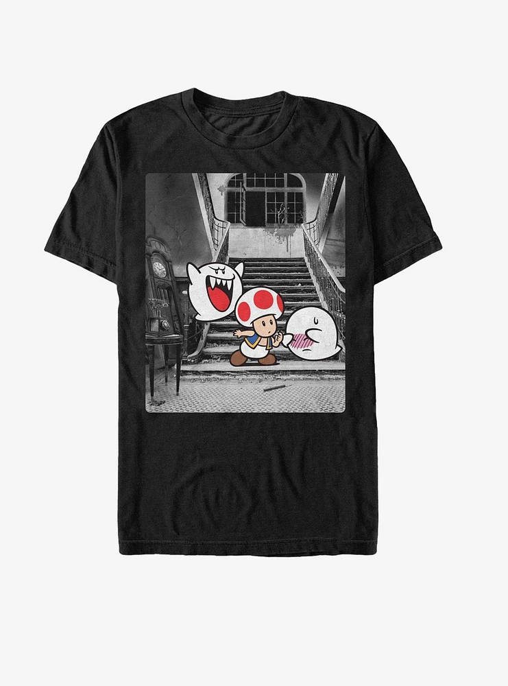 Nintendo Toad Meets a Boo T-Shirt