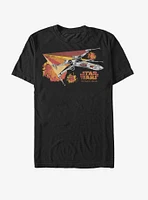 Star Wars X-Wing Fire Bursts T-Shirt