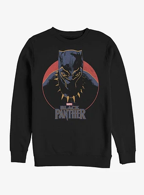 Marvel Black Panther 2018 Retro Circle Sweatshirt