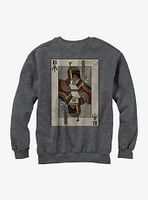 Star Wars Boba Fett Playing Card Sweatshirt