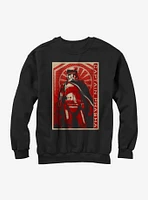 Star Wars Captain Phasma Poster Sweatshirt