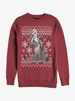 Frozen Ugly Christmas Sweater Friends Girls Sweatshirt