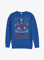 Marvel X-Men Wolverine Ugly Christmas Sweater Sweatshirt