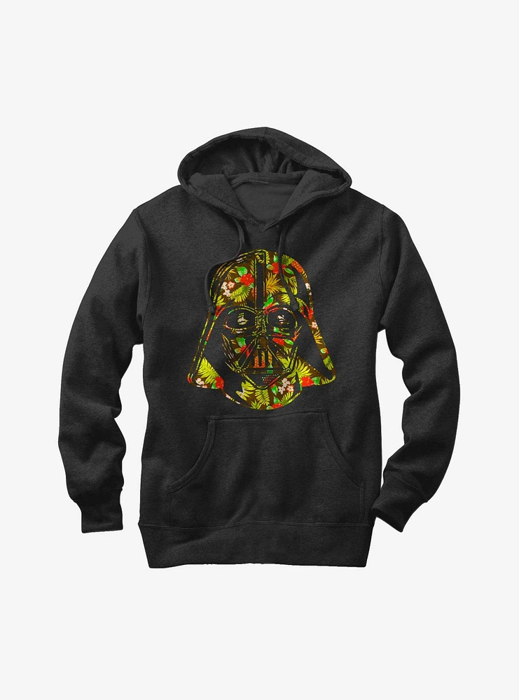 Star Wars Hawaiian Print Darth Vader Helmet Hoodie