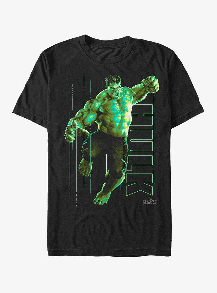 Marvel Avengers: Infinity War Hulk Portrait T-Shirt