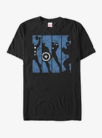 Marvel Avengers Silhouette Panels T-Shirt