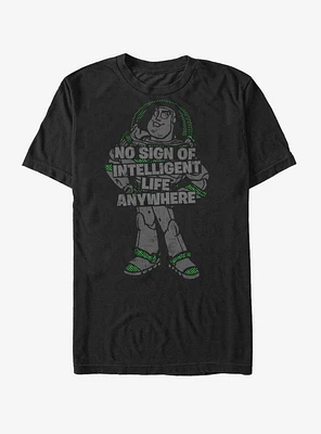 Toy Story Buzz Lightyear No Sign of Intelligent Life T-Shirt