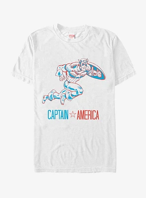Marvel Captain America Patriotic T-Shirt