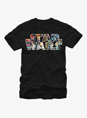 Star Wars Classic Poster Logo T-Shirt
