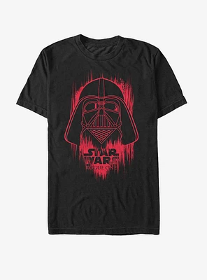 Star Wars Darth Vader Helmet Spray Paint T-Shirt