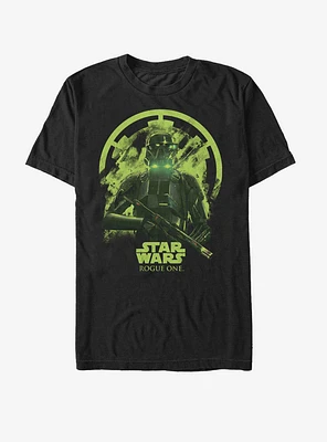 Star Wars Death Trooper Deathly Glow Print T-Shirt