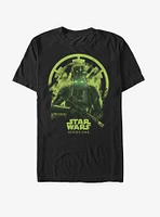 Star Wars Death Trooper Deathly Glow Print T-Shirt