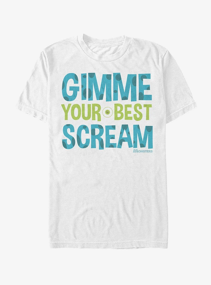 Monsters Inc. Gimme Your Best Scream T-Shirt