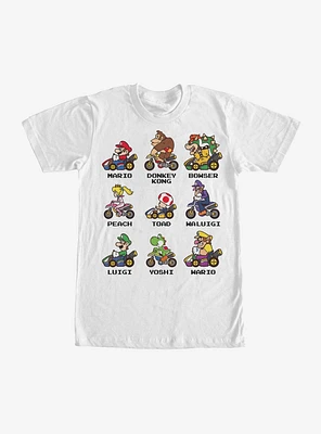 Nintendo Mario Kart Cast T-Shirt