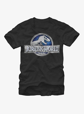 Jurassic World Blue Logo T-Shirt