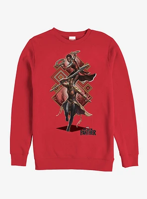 Marvel Black Panther 2018 Special Forces Girls Sweatshirt
