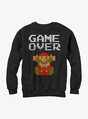 Nintendo Mario Game Over Sweatshirt